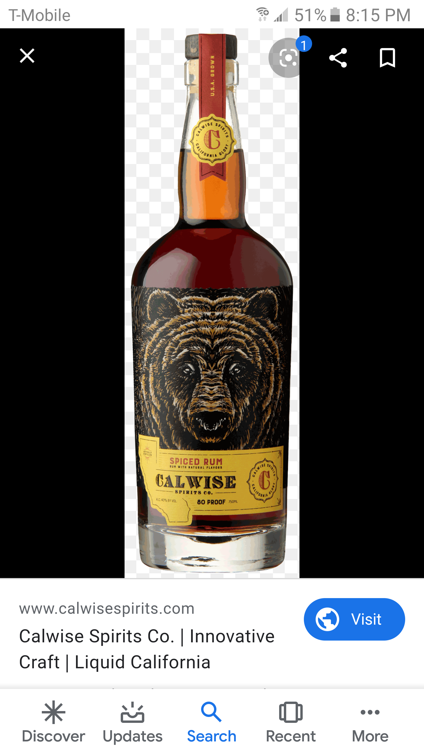 Calwise Spiced Rum