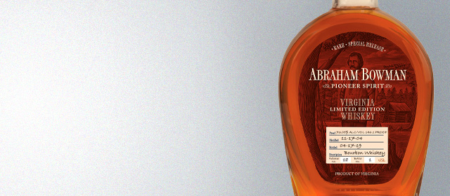 Abraham Bowman Bourbon (2019 Release)