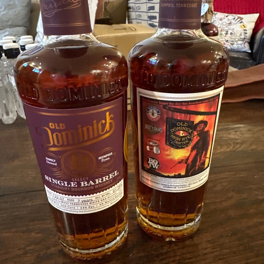 Old Dominick Select Single Barrel Straight Bourbon Whiskey