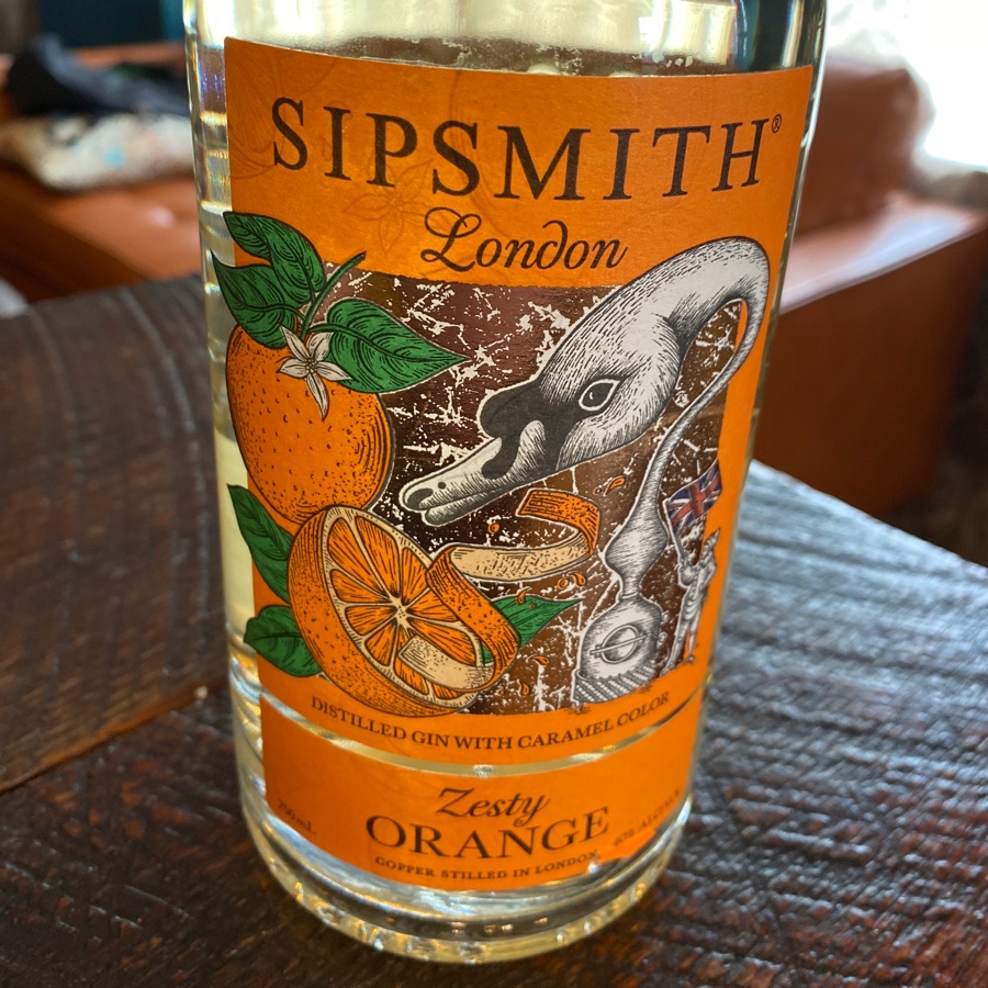 Sipsmith Zesty Orange Gin