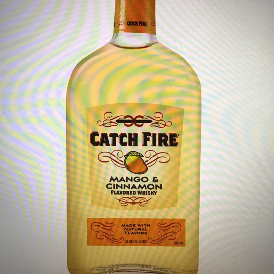 Catch Fire Mango & Cinnamon Flavored Whisky