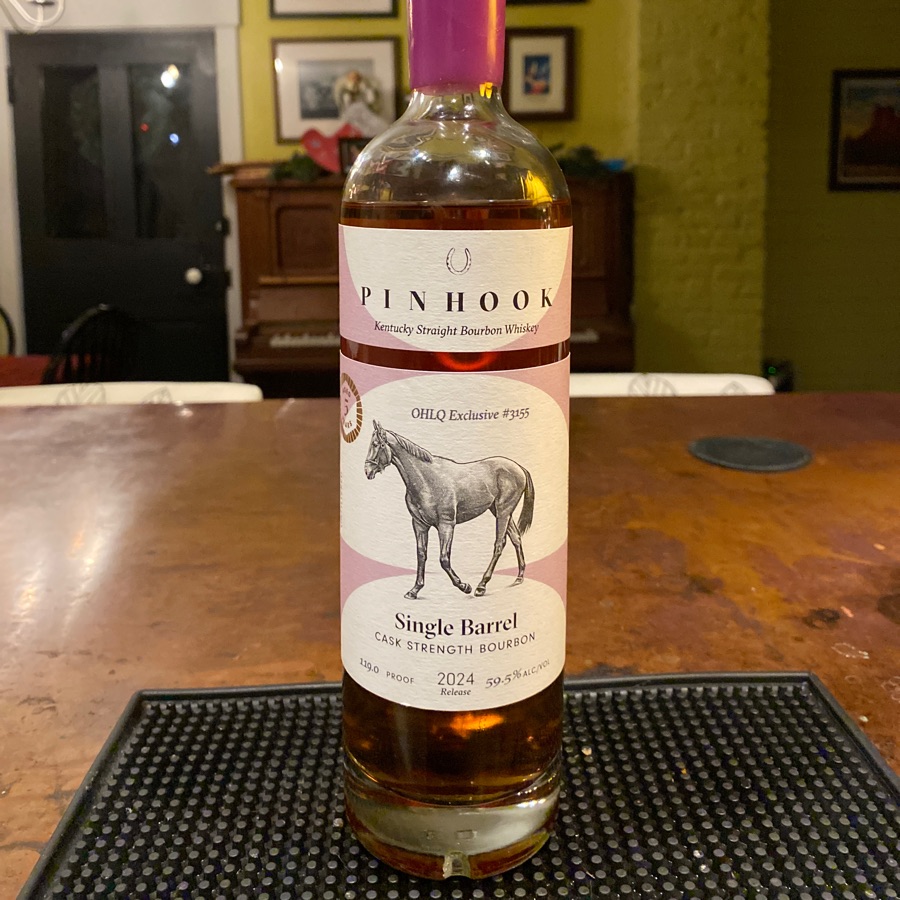 Pinhook Kentucky Straight Bourbon Whiskey OHLQ Exclusive #3155