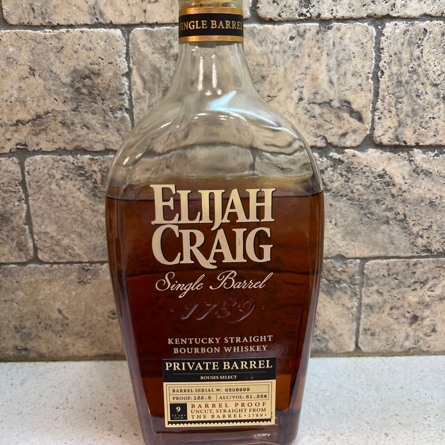Elijah Craig Single Barrel Rouses Select Private Barrel - Barrel Proof