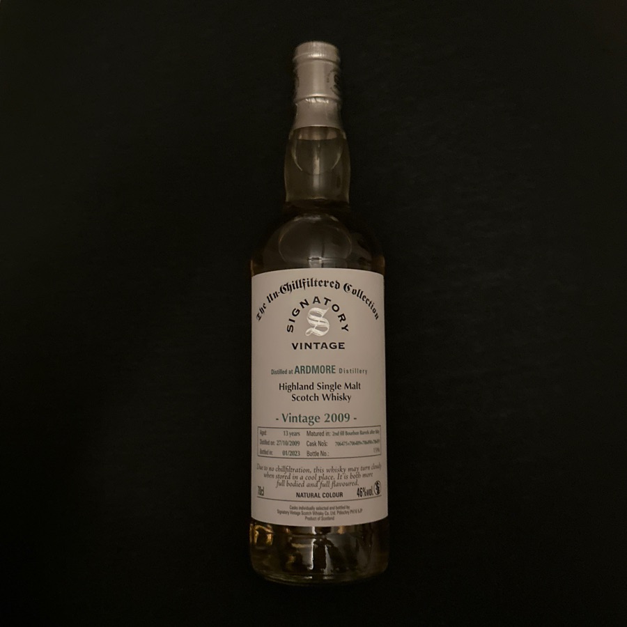 Ardmore 2009 13 Year Un-Chillfiltered Collection (Signatory)