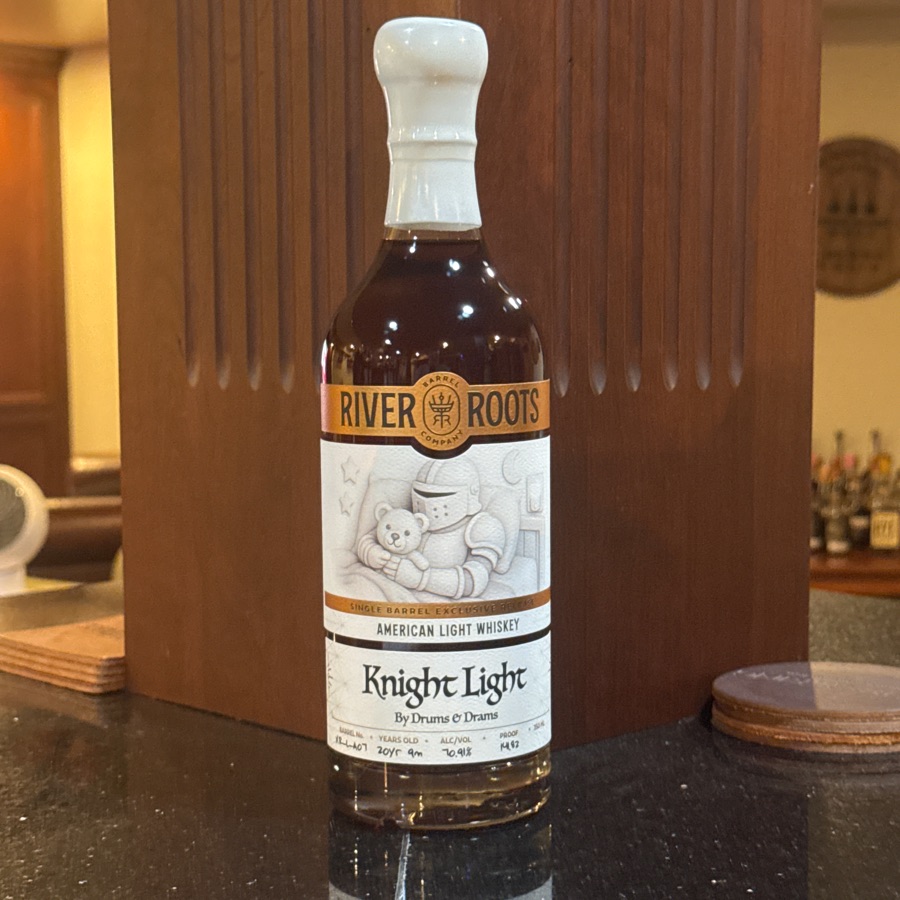 River Roots American Light Whiskey Barrel No. XR-L—A07 (Knight Light - Drums & Drams)