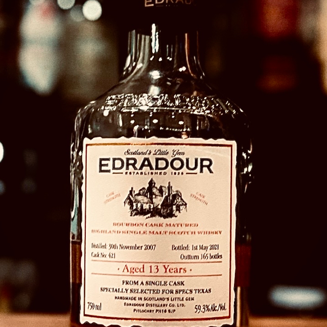 Edradour 13 Years Bourbon Cask 421 (Specs)