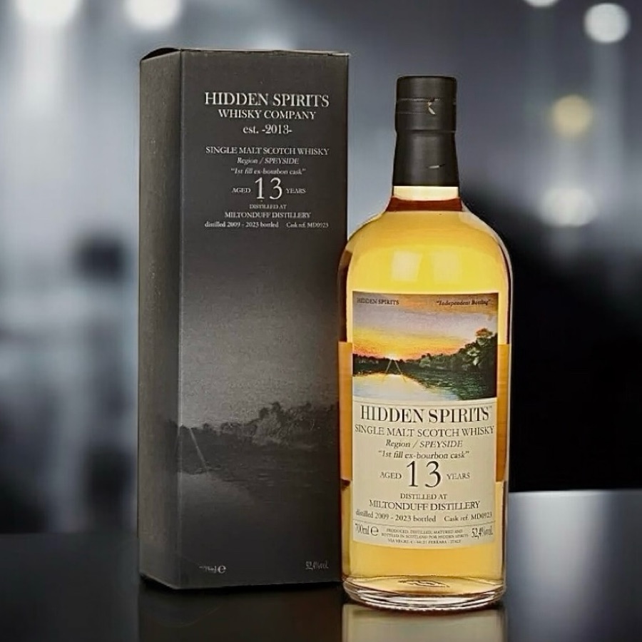 Miltonduff 13 Year Old 2009 (cask MD0923) – Hidden Spirits