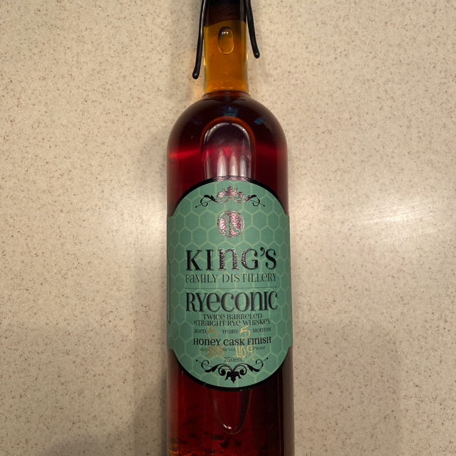 King's Family Distillery Ryeconic Honey