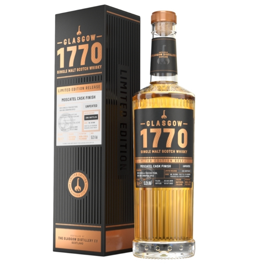 Glasgow 1770 Single Cask Switzerland Exclusive Moscatel Cask Finish