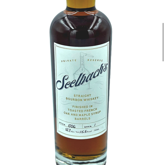 Seelbach's Private Reserve Finished Bourbon, Batch 1