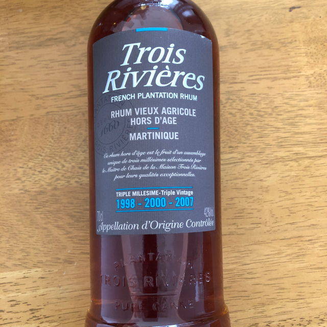Trois Rivières Triple Millésime 1998 - 2000 - 2007