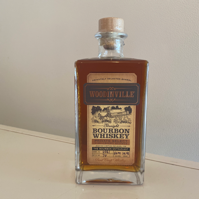 Woodinville Private Select Straight Bourbon (Bourbon Enthusiast) Barrel #2581