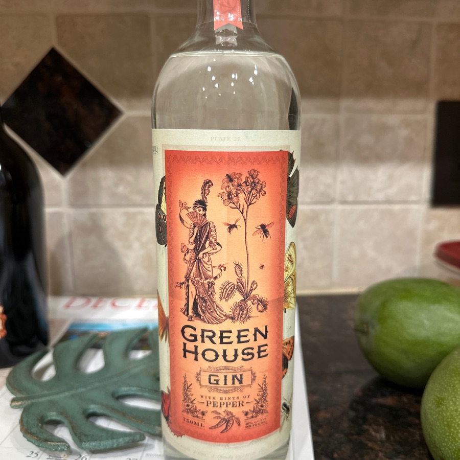 Greenhouse Gin With Hints of Pepper