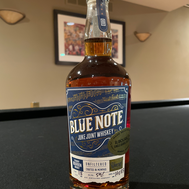 Blue Note Single Barrel (r/Bourbon selection)