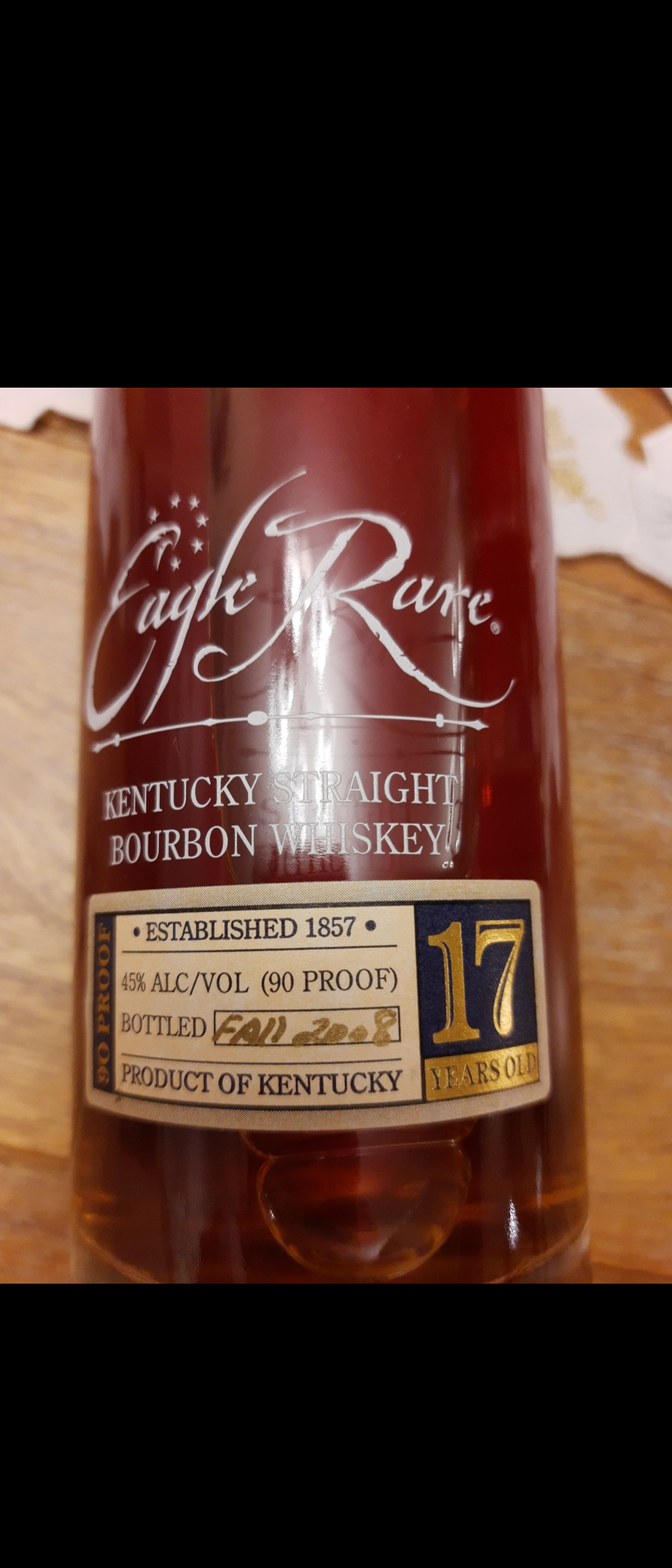 Eagle Rare 17 Year Bourbon (Fall 2008)
