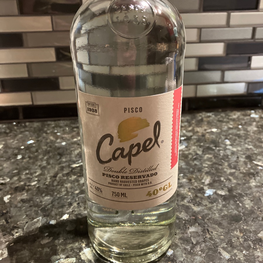 Capel Double Distilled Pisco Reservado