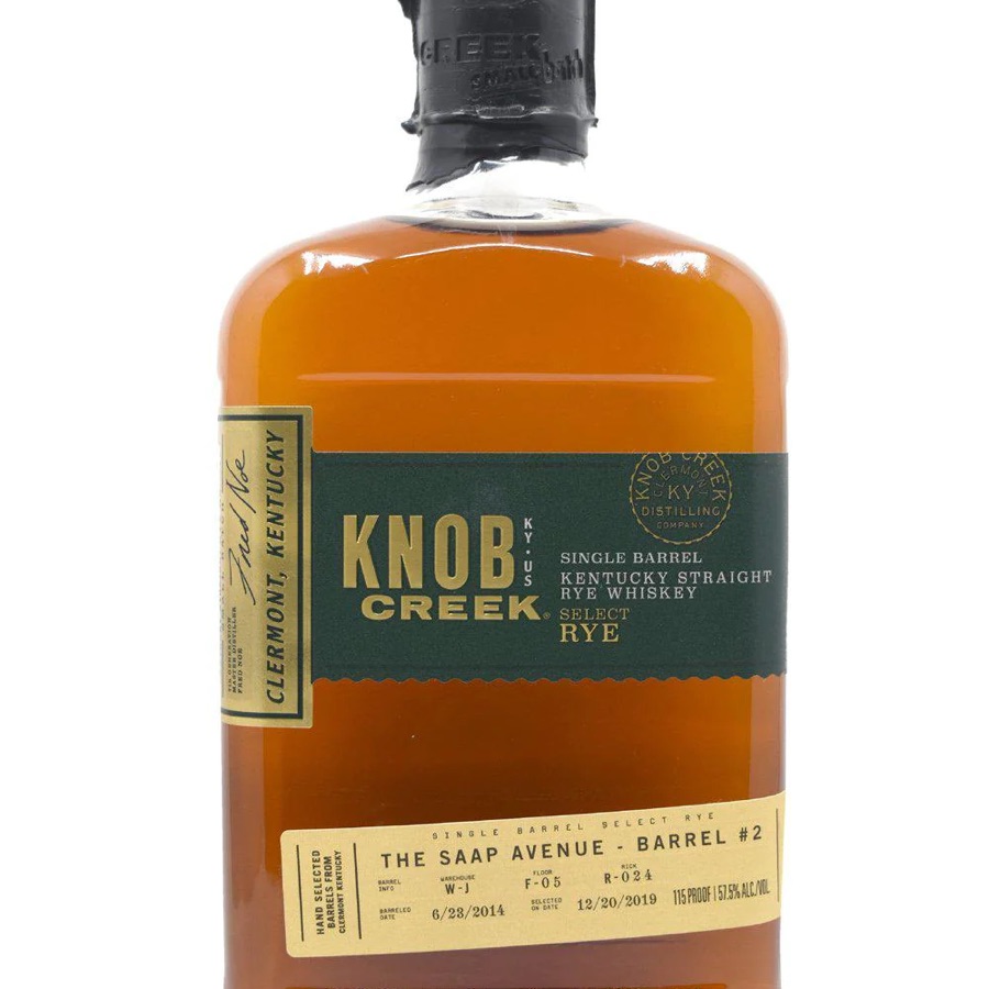 Knobb Creek Single Barrel Select Rye "The SAAP Avenue" W-1 F-05 R-024