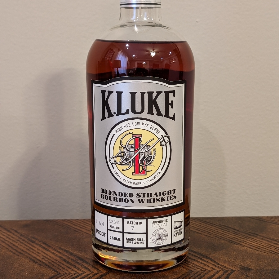 K.Luke Small Batch Barrel Strength Batch 7