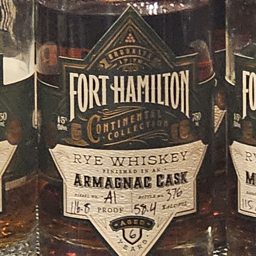 Fort Hamilton Rye Whiskey Armagnac Cask
