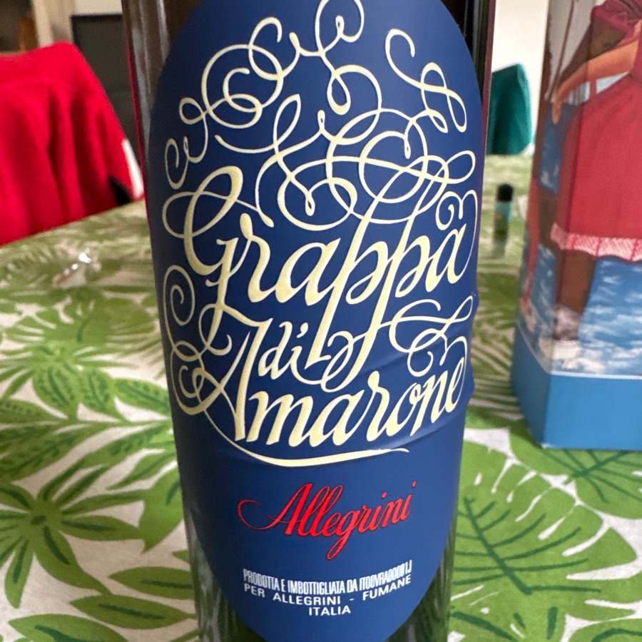 Grappa di Amarone Allegrini