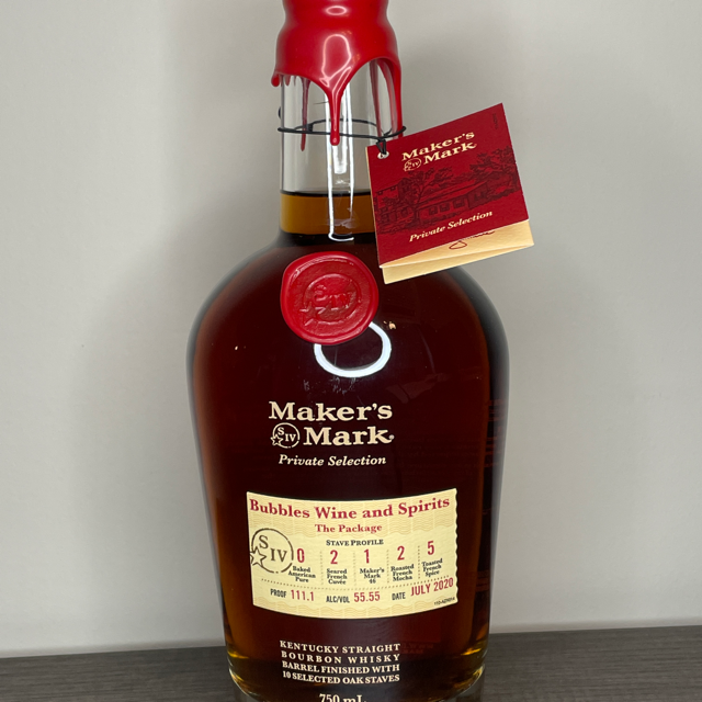 Maker's Mark - Private Selection (Bubbles Wine and Spirits-The Package, July 2020)