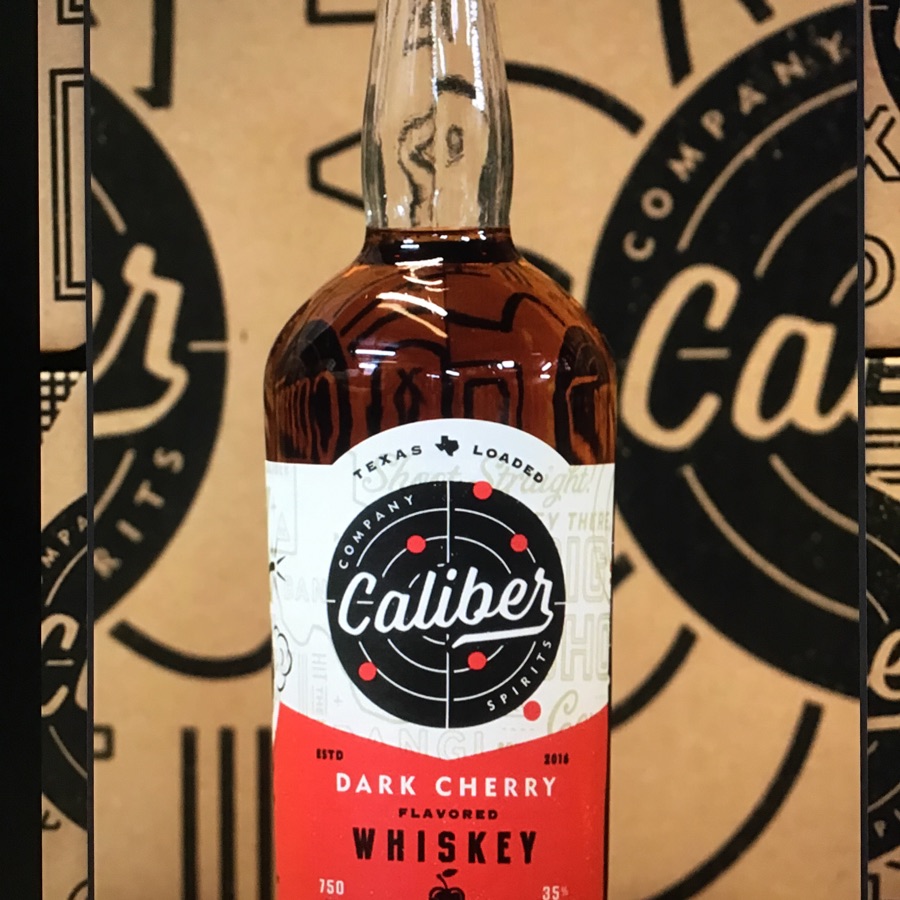 Caliber Dark Cherry Flavored Whiskey