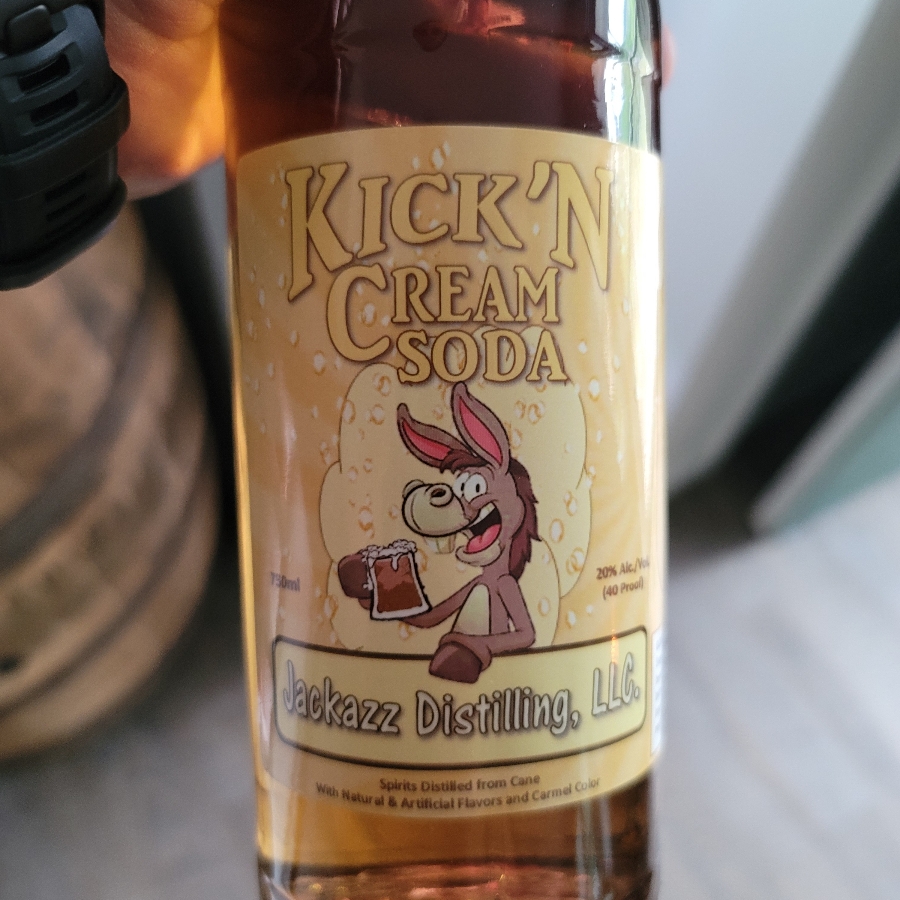 Jackazz Distilling Kick'n Cream Soda Moonshine