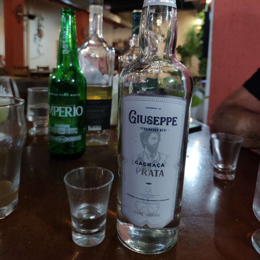 CACHAÇA GIUSEPPE PRATA
