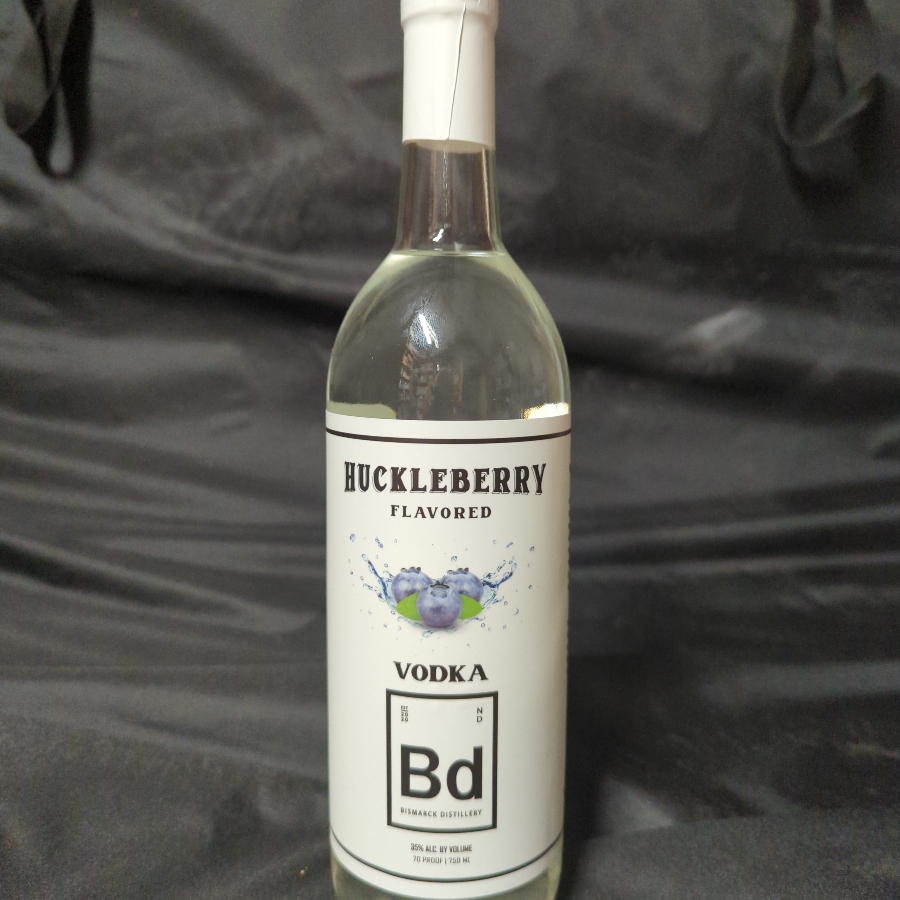 Huckleberry Flavored Vodka - Bismarck Distillery