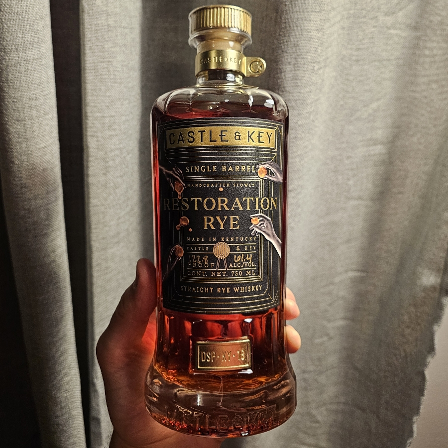 Castle & Key Restoration Rye Single Barrel #5892