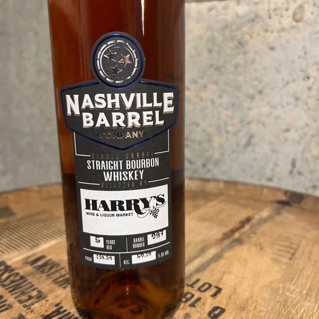 Nashville Barrel Single Barrel Straight Bourbon (Harry's Pick)
