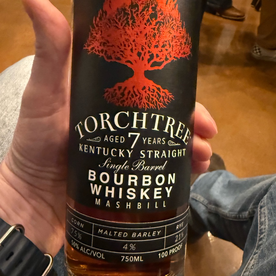 Torchtree 7 Year Single Barrel Kentucky Straight Bourbon Whiskey