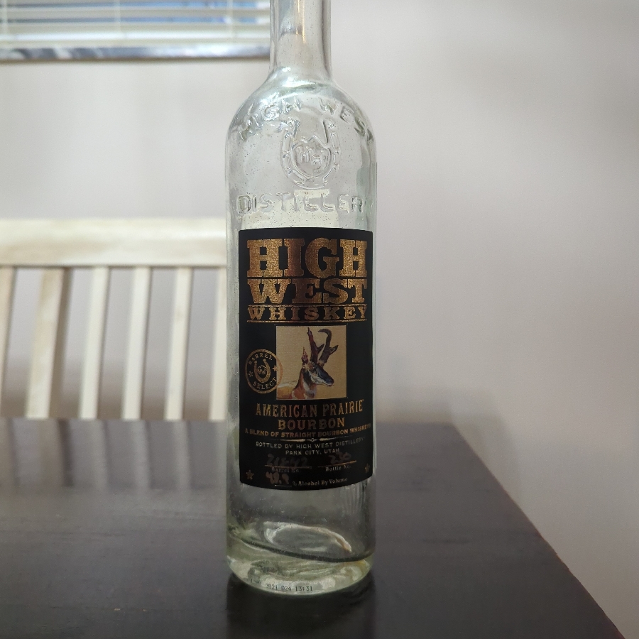 High West Whiskey American Prairie Bourbon  OHLQ #3 (Oloroso Sherry)