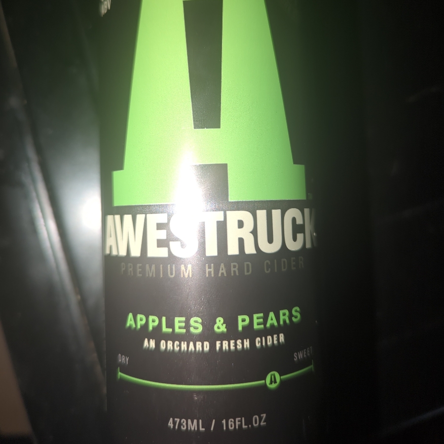 Awestruck Premium Hard Cider - Apples & Pears