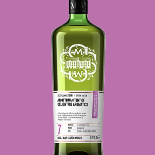 An Ottoman tent of delightful aromatics 26.141 (SMWS)