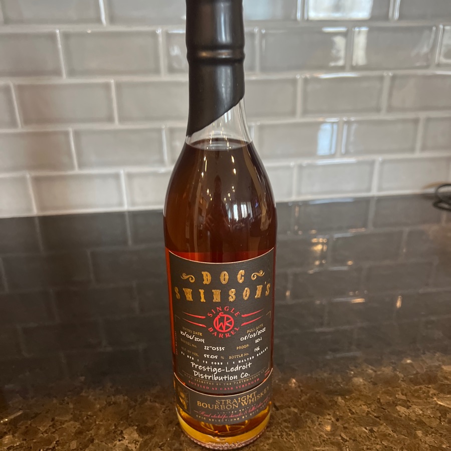 Doc Swinson's Single Barrel Prestige-Ledroit Pick