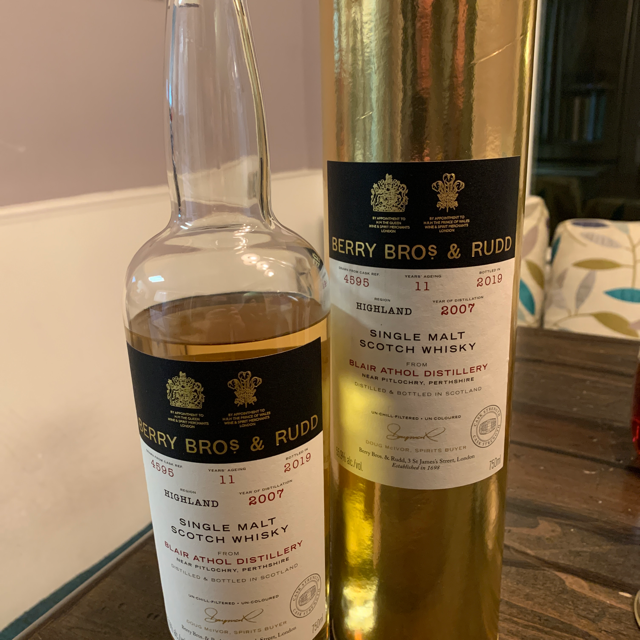 Blair Athol 2007 11 Year (Berry Bros. & Rudd)