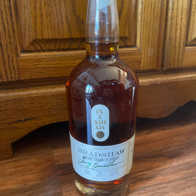 Bradshaw Kentucky Straight Rye Whiskey