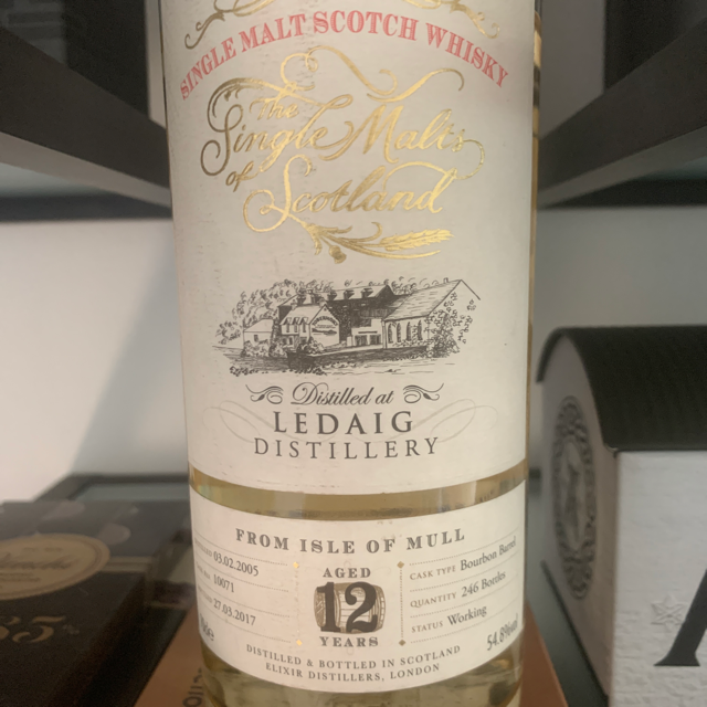 The Single Malts of Scotland Ledaig 12 y.o. (distilled 2005 - bottled 2017)