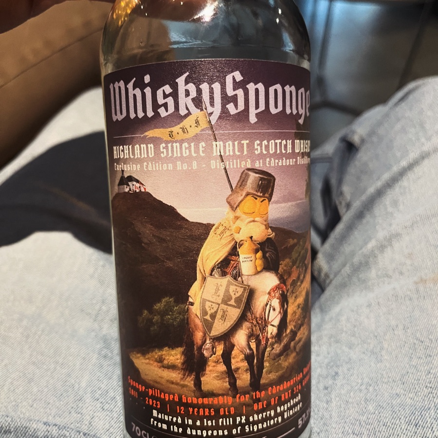 wisky sponge