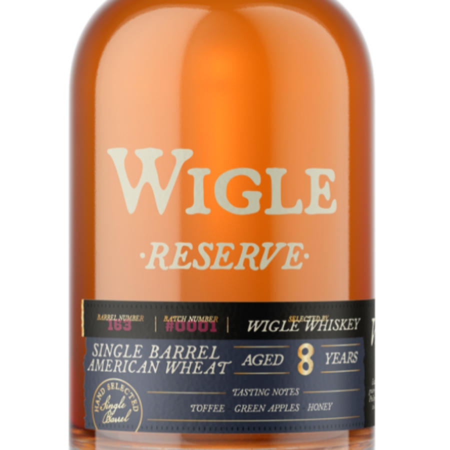 Wigle Reserve 8 Year Single Barrel American Wheat Whiskey