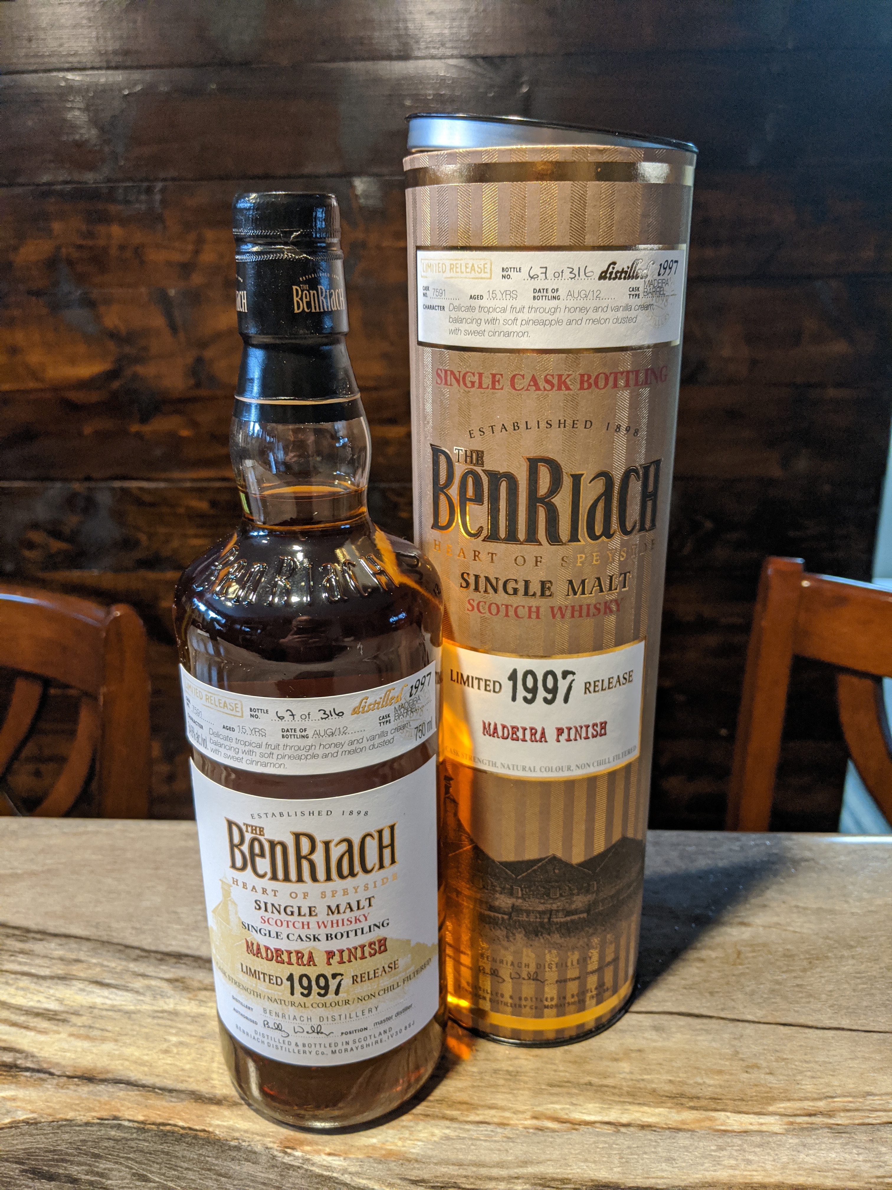 BenRiach 1997 Limited Release