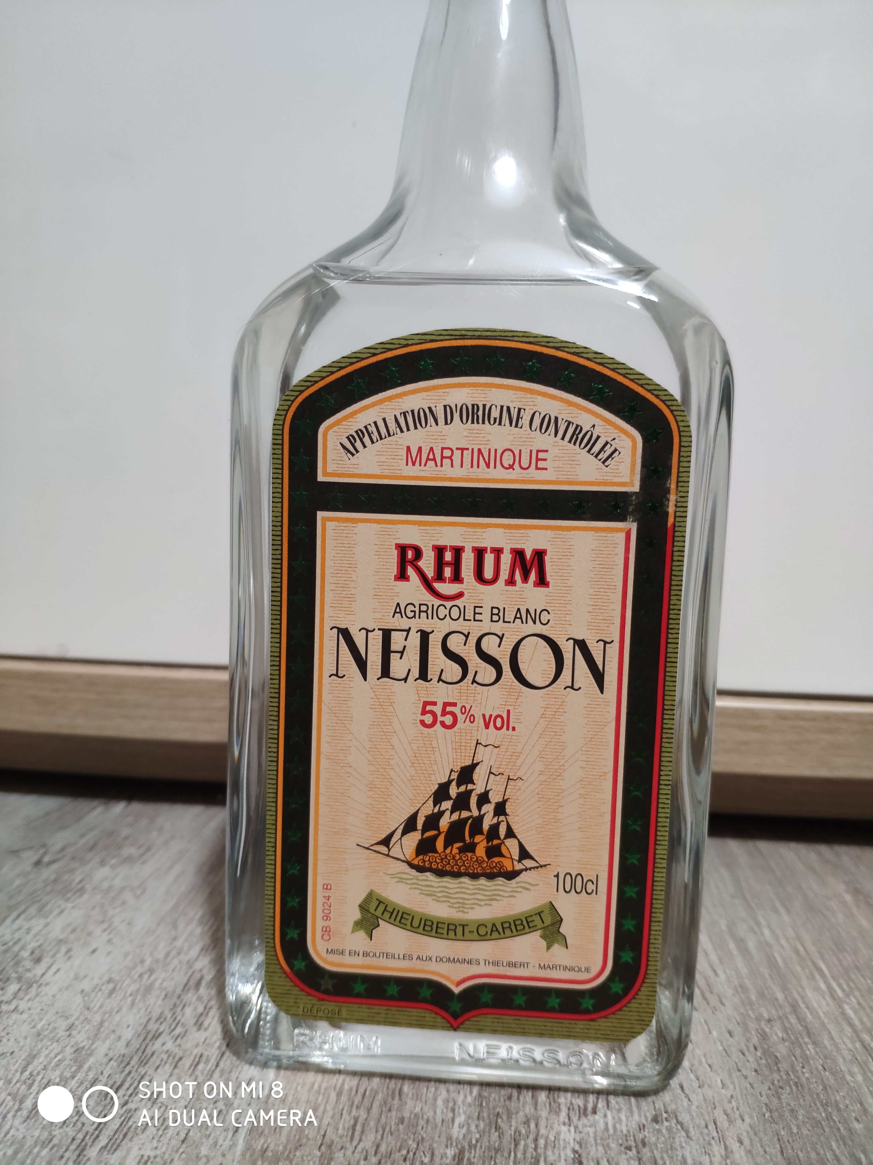 Neisson Rhum Agricole Blanc 55%