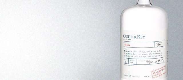 Castle & Key Restoration Release Vodka