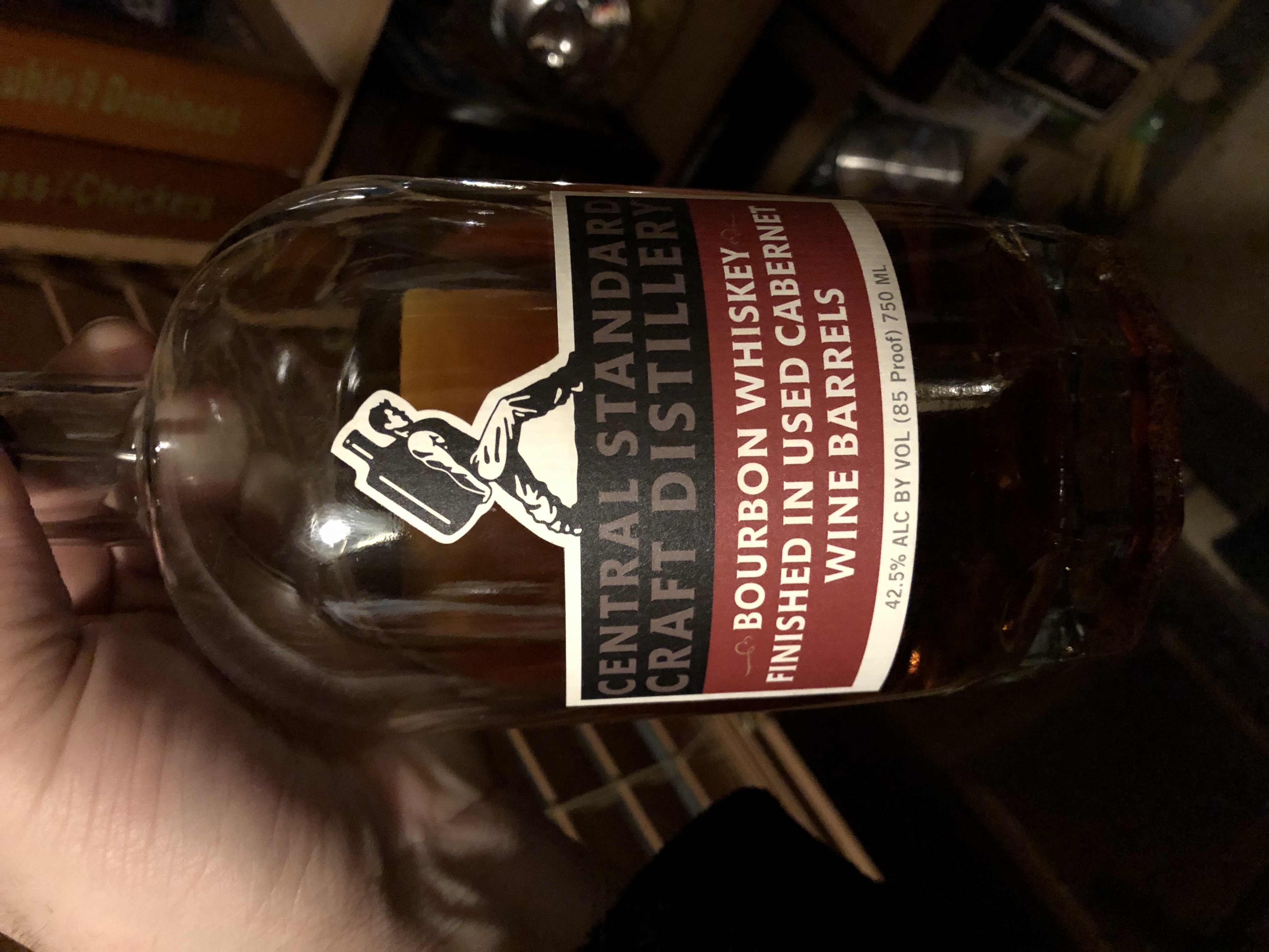 Central Standard Bourbon Finished In Used Cabernet Wine Barrels