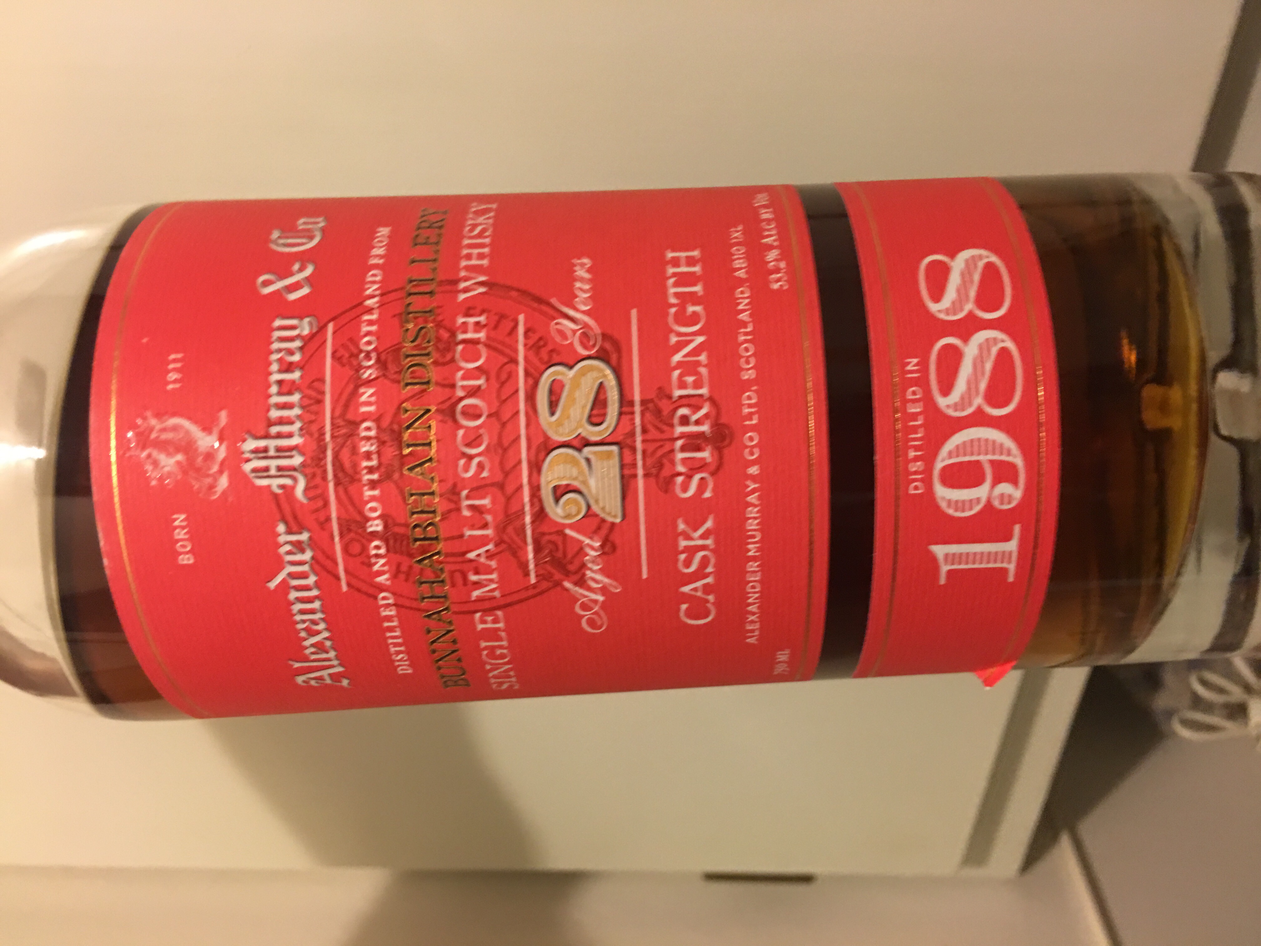 Bunnahabhain 1988 28 Year Cask Strength (Alexander Murray & Co.)