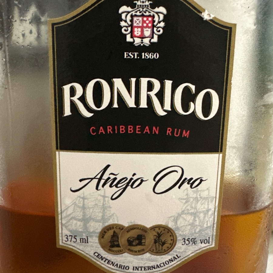 ronrico caribbean rum anejo oro