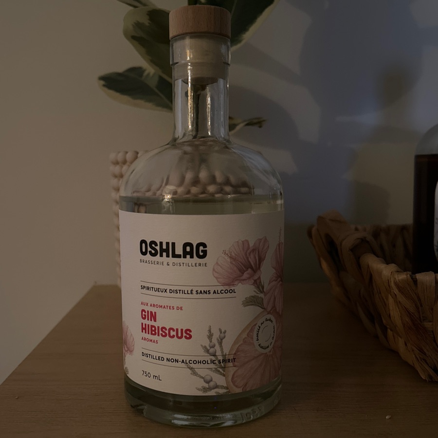 Oshlag Gin Hibiscus Sans Alcool