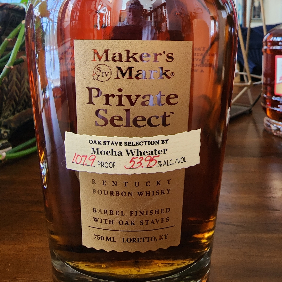 Makers Mark Private Select Oak Stake Selection by Mocha Wheater