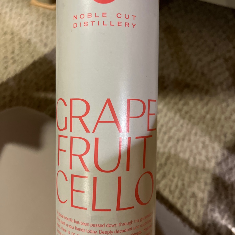 Noble Cut Grapefruitcello